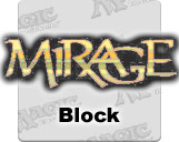 Mtg mirage logo block